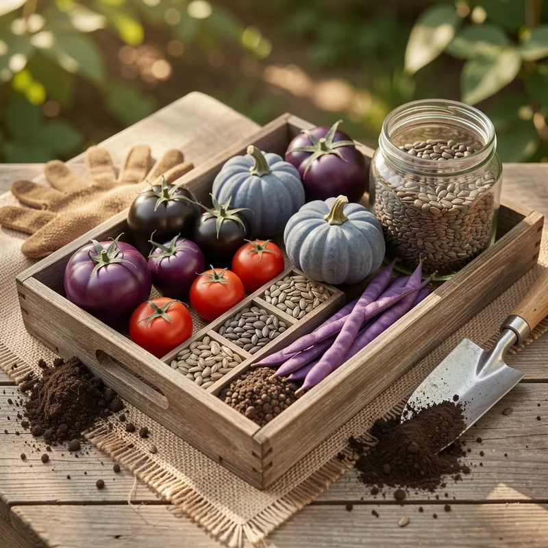 Graines de légumes insolites : 12 variétés rares à cultiver au potager en 2026